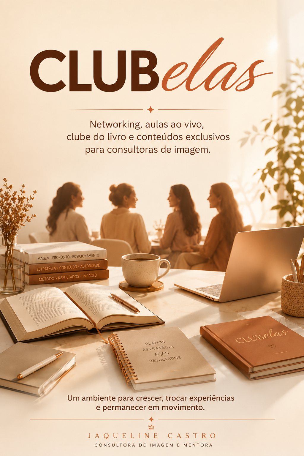 Capa do bônus ClubElas com mais de 200 consultoras